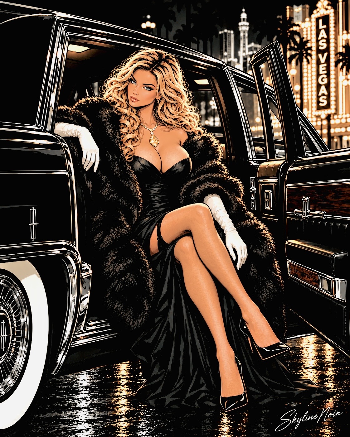 SkylineNoir artwork: Vegas Arrival